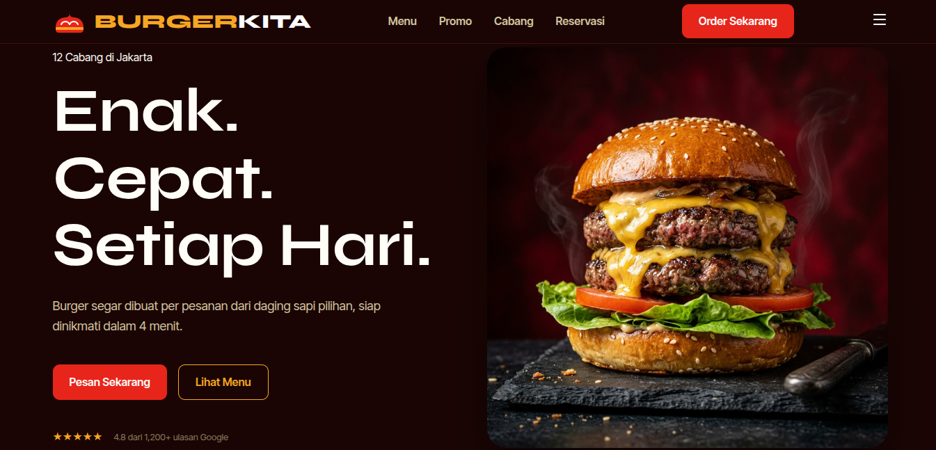 Burger Kita Snapshot